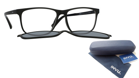 SALE Оправа INVU s-G4701A с клипоном H4701A