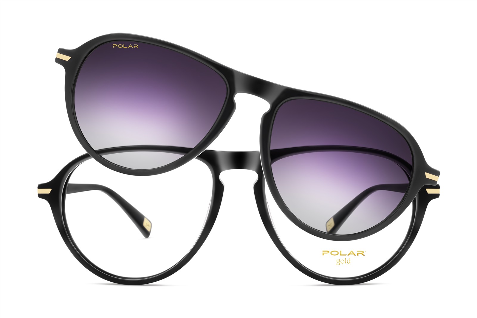 Оправа корригирующих очков Polar mod. 7033 col. 77/F CLIP-ON KG703377F