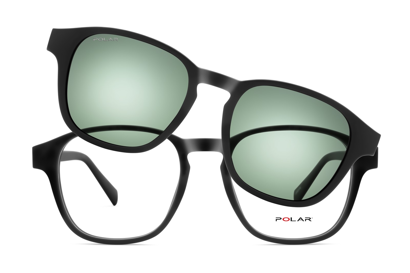 Оправа корригирующих очков Polar mod. 8009 Clip-on col. 76/G K800976G