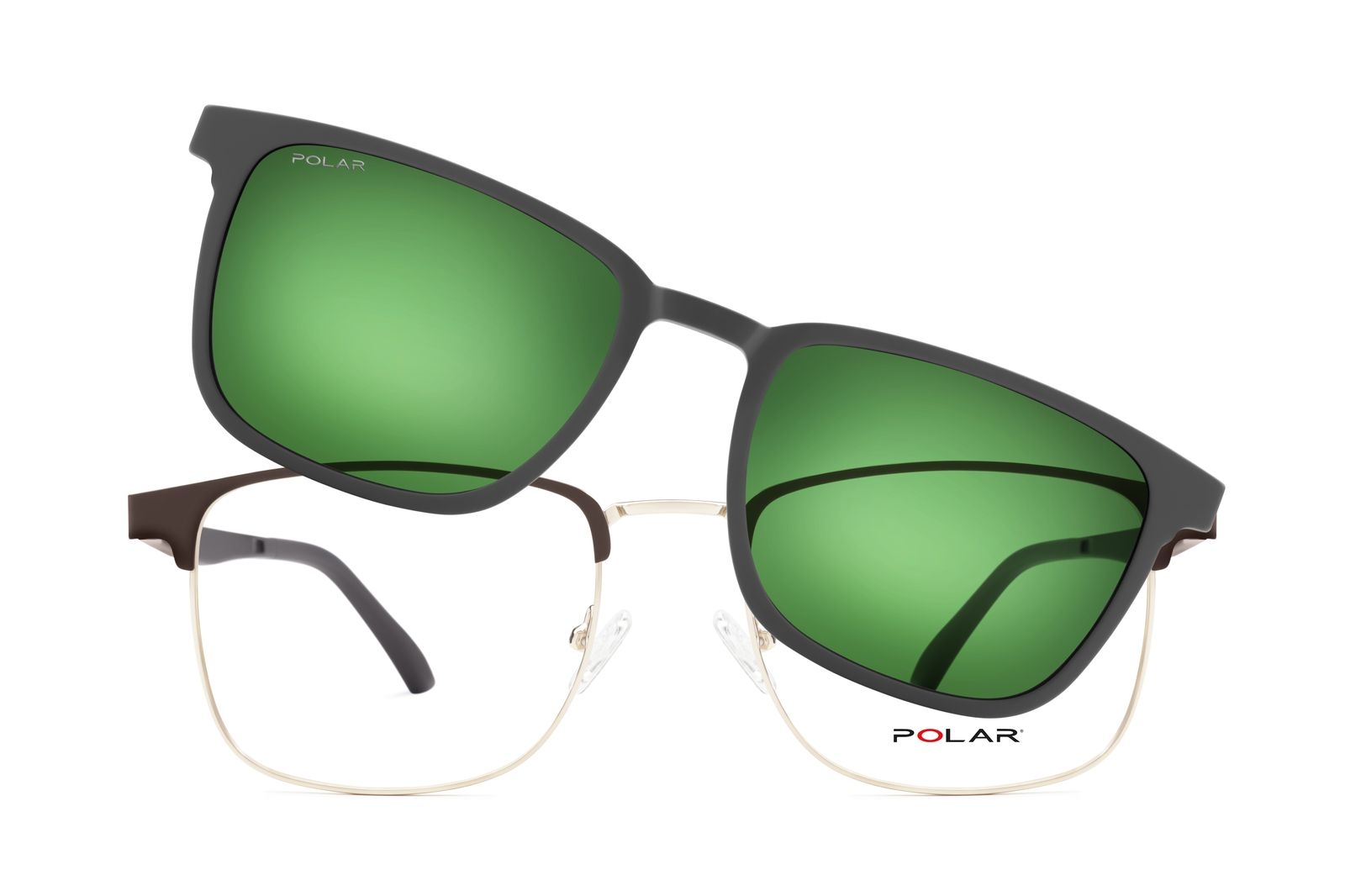Оправа корригирующих очков Polar model 543 col, 48 CLIP-ON K54348