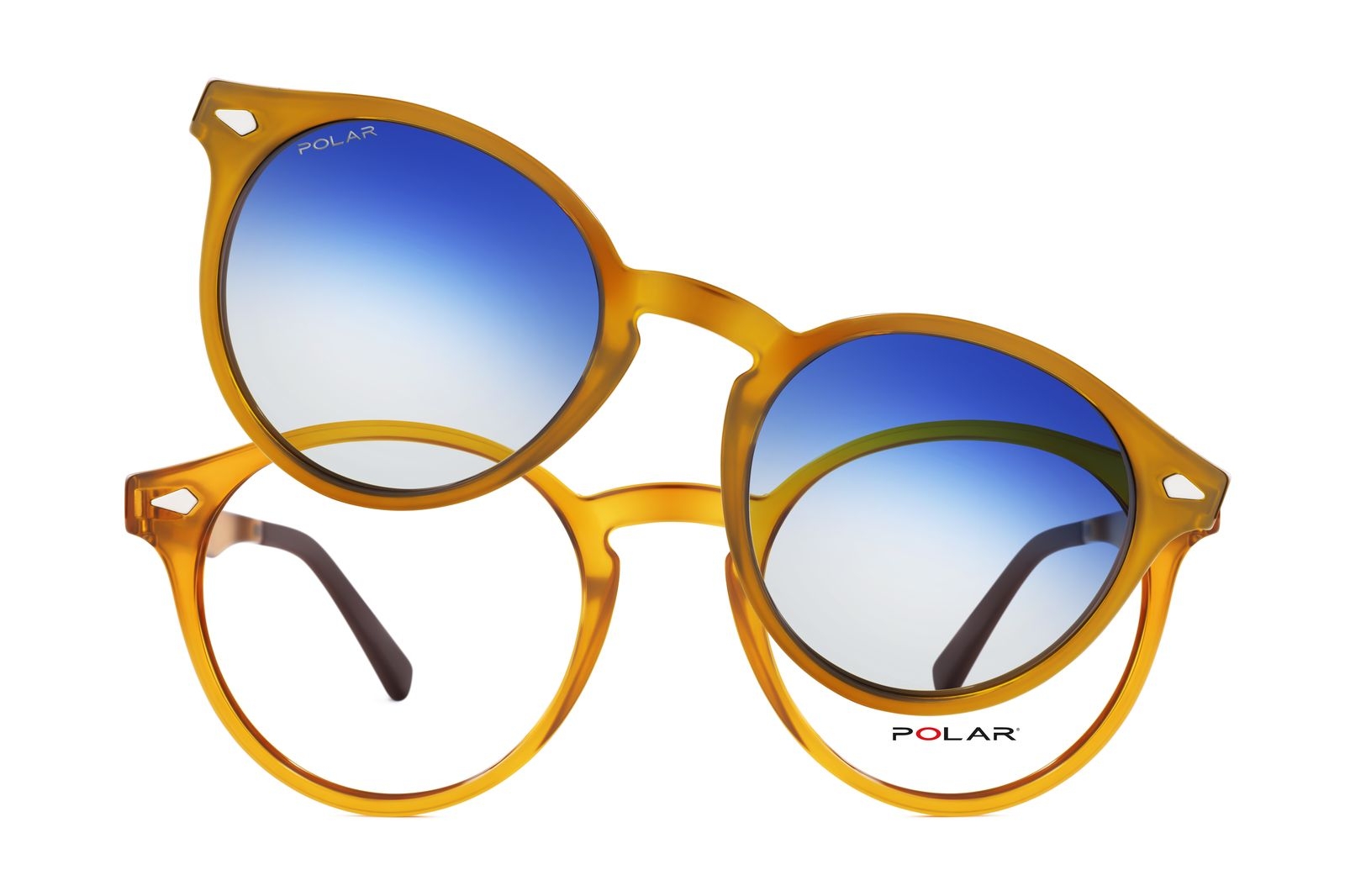 Оправа корригирующих очков Polar model 548 col, 28 CLIP-ON K54828