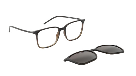 Оправа корригирующих очков INVU IM42607C с солнц.насадкой