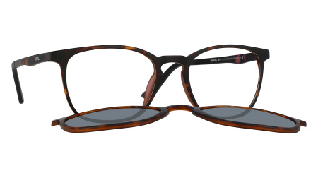 SALE Оправа INVU s-G4001B с клипоном H4001B