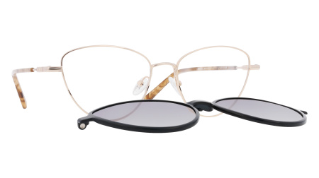 Оправа для очков INVU IM32503A с солнцезащитной насадкой (IG32503A+IH32503A)