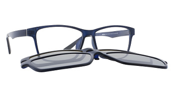 картинка Оправа для очков INVU M4258B с солнцезащитными насадками (D4258A+H4258B) — Мои Очки