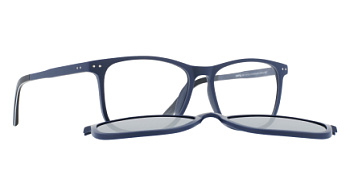 картинка Оправа для очков INVU IM42409B с солнц.насадкой (IG42409B+IH42409B) — Мои Очки