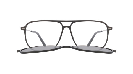 Оправа корригирующих очков INVU IM42519A с солнц.насадкой