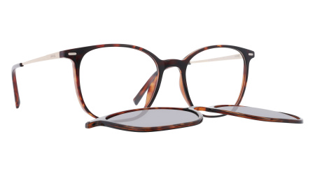 Оправа для очков INVU IM42517B с солнцезащитной насадкой (IG42517B+IH42517B)