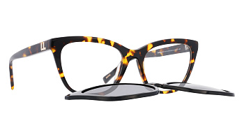 картинка Оправа для очков INVU IM42514B с солнцезащитной насадкой (IG42514B+IH42514B) — Мои Очки