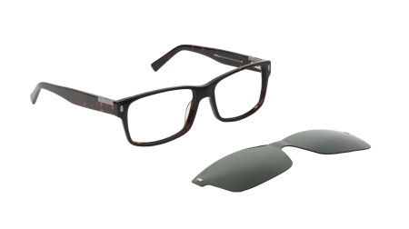 Оправа корригирующих очков INVU IM42609B с солнц.насадкой