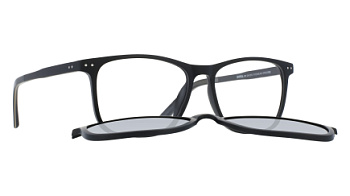 картинка Оправа для очков INVU IM42409A с солнцезащитной насадкой (IG42409A+IH42409A) — Мои Очки