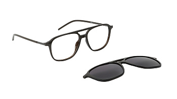 картинка Оправа для очков INVU IM42608B с солнц.насадкой — Мои Очки