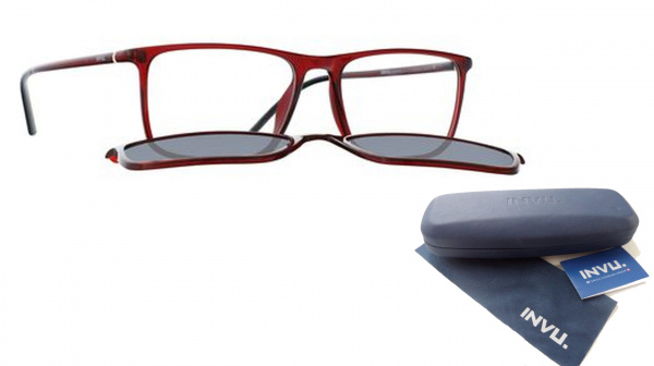 картинка Оправа для очков INVU M4010D с солнцезащитной насадкой (G4010D+H4010D) — Мои Очки картинка Оправа для очков INVU M4010D с солнцезащитной насадкой (G4010D+H4010D) — Мои Очки