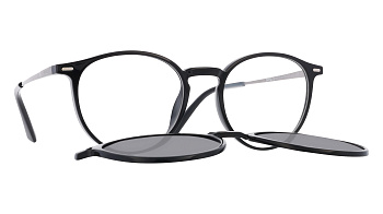 картинка Оправа для очков INVU IM42507A с солнцезащитной насадкой (IG42507A+IH42507A) — Мои Очки