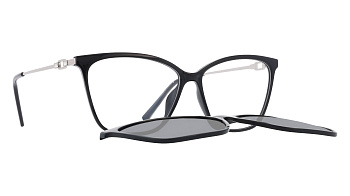 картинка Оправа для очков INVU IM42510A с солнцезащитной насадкой (IG42510A+IH42510A) — Мои Очки