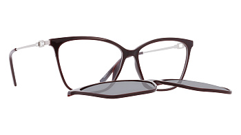 картинка Оправа для очков INVU IM42510B с солнцезащитной насадкой (IG42510B+IH42510B) — Мои Очки