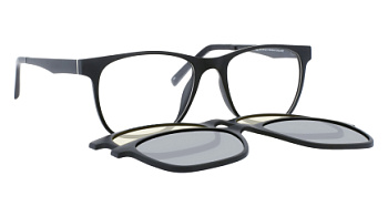 картинка Оправа для очков INVU M4254A с солнцезащитной насадкой (H4254A+D4254A) — Мои Очки