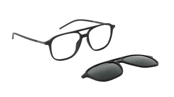 картинка Оправа корригирующих очков INVU IM42608A с солнц.насадкой — Мои Очки