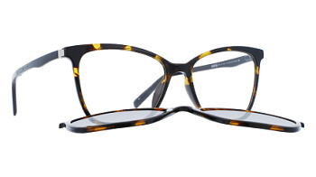 картинка SALE Оправа для очков INVU M4205B с солнцезащитной насадкой (G4205B+H4205B) — Мои Очки