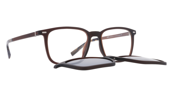 картинка Оправа для очков INVU IM42433B с солнц.насадкой — Мои Очки