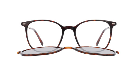 Оправа для очков INVU IM42517B с солнцезащитной насадкой (IG42517B+IH42517B)