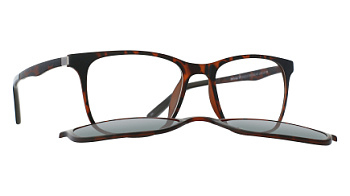 картинка Оправа для очков INVU M4000F с солнцезащитной насадкой (G4000F+H4000F) — Мои Очки