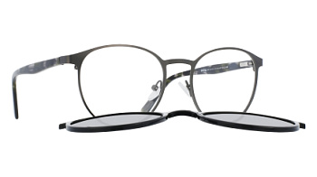 картинка Оправа для очков INVU IM32400A с солнцезащитной насадкой (IG32400A+IH32400A) — Мои Очки