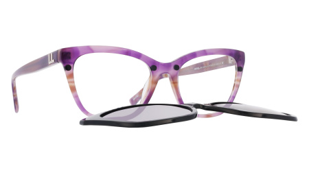 Оправа для очков INVU IM42514C с солнцезащитной насадкой (IG42514C+IH42514C)