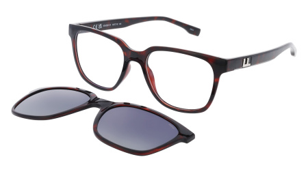 SALE Оправа для очков INVU IM42501B с солнцезащитной насадкой (IG42501B+IH42501B)