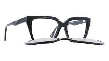 картинка Оправа для очков INVU IM42418A с солнцезащитной насадкой (IG42418A+IH42418A) — Мои Очки