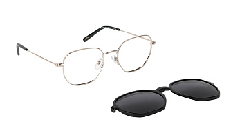 картинка Оправа для очков INVU IM32600B с солнц.насадкой — Мои Очки