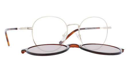 Оправа для очков INVU M3301B с солнцезащитной насадкой (G3301B+H3301B)