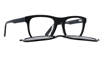 картинка Оправа для очков INVU IM42420A с солнцезащитной насадкой (IG42420A+IH42420A) — Мои Очки