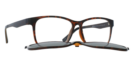 Оправа для очков INVU M4100B с солнцезащитной насадкой (G4100B+H4100B)