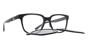 картинка Оправа для очков INVU IM42501A с солнцезащитной насадкой (IG42501A+IH42501A) — Мои Очки