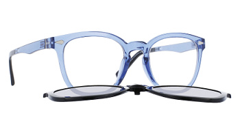 картинка Оправа для очков INVU M4212D с солнцезащитной насадкой (G4212D+H4212D) — Мои Очки