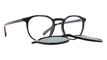 картинка Оправа для очков INVU IM42432A с складывающимся солнцезащитным клипоном (IG42432 — Мои Очки