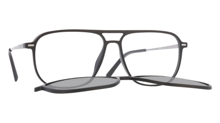 Оправа корригирующих очков INVU IM42519A с солнц.насадкой