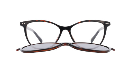 Оправа INVU IM42427B с складывающимся солнцезащитным клипоном (IG42427B+IH42427B