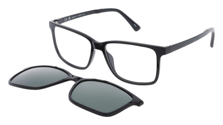 Оправа для очков INVU IM42511C с солнцезащитной насадкой (IG42511C+IH42511C)