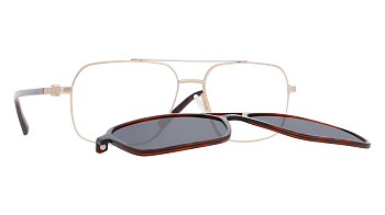 картинка Оправа для очков INVU IM32501B с солнцезащитной насадкой (IG32501B+IH32501B) — Мои Очки