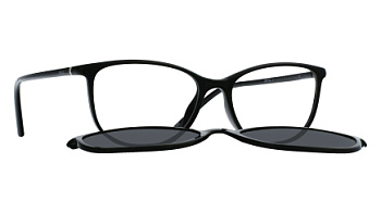 картинка Оправа для очков INVU M4013A с солнцезащитной насадкой (G4013A+H4013A) — Мои Очки