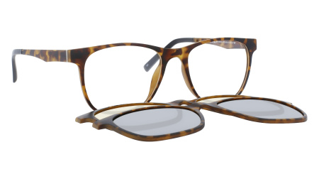 Оправа для очков INVU M4254B с солнцезащитной насадкой (H4254B+D4254B)