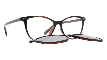 Оправа INVU IM42427B с складывающимся солнцезащитным клипоном (IG42427B+IH42427B