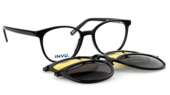 картинка Оправа INVU M4262A с солнцезащитными насадками — Мои Очки